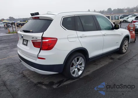 2013 BMW X3 xDrive35I из США, поврежденный, VIN 5UXWX7C50DL980693